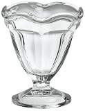Anchor Hocking Powerful Pink Ice Cream Social Footed Sherbet Dishes