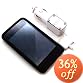 Rix iJacket iPod touch ��񐢑�i2009�N���f���j�p �Ȃ߂炩�V���N�^�b�` �V���R���P�[�X �ԍڗpDC�[�d�큕�t���ی�t�B���� �u���b�N  RX-IPS2GTOBK/DC
